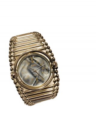 Vintage Pearl Women’s Quartz Silver Tone Wrist Watch Bracelet NOS (1655M) 2