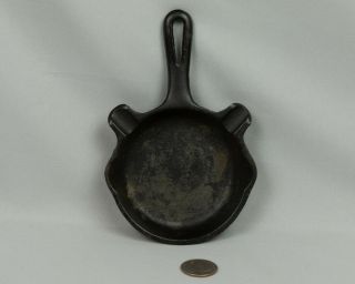 Cast Iron Ashtray Small Griswold Frying Pan Signed On Bottom