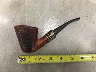 Stunning Carey Magic Inch Hand Carved Freehand Estate Briar Pipe Denmark Israel