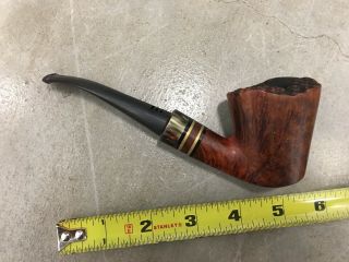 Stunning Carey Magic Inch hand carved freehand estate Briar pipe Denmark Israel 2