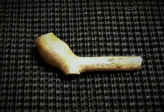 Very Rare To Find 17th Century White Clay Pipe Mid 1600 