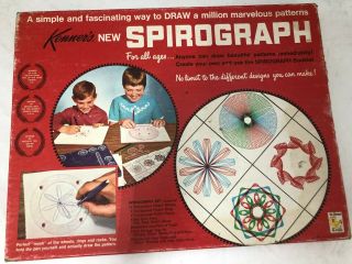 Kenner Spirograph No.  402 Drawing Design Set Vintage 1967 Complete