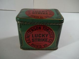 Vintage Lucky Strike Tobacco Tin