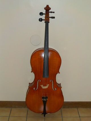 Antique Vintage Cello Unbranded Cosmetic &,  Bow & Case
