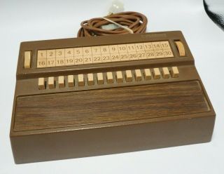 Vintage Jerrold Push - Button Television Remote Controller | 30 Channel Tv Remote