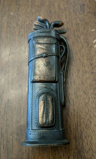 Vintage Golf Bag Table Lighter 1940 