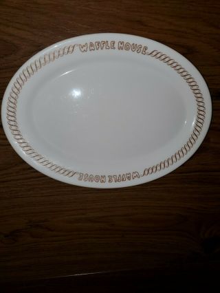 Rare Vintage Waffle House Plates Platter Restaurantware Arcopal France