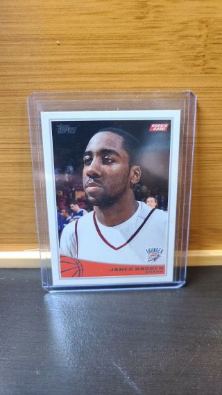 2009 - 10 Topps James Harden Rookie (rc) Card Hot Hot Hot Scoring Champ