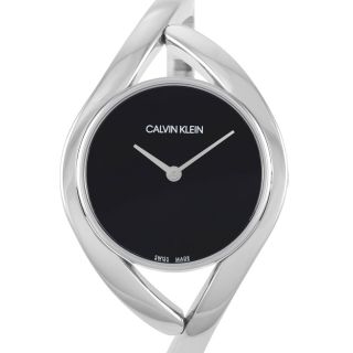 Calvin Klein Party Small Stainless Steel Black Dial Watch K8u2s111