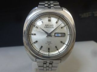 Vintage 1970 Seiko Automatic Watch [5 Actus Ss] 23j 6106 - 7420 Band