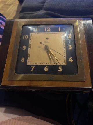 Telechron Electric Clock Model 4f73 Vintage