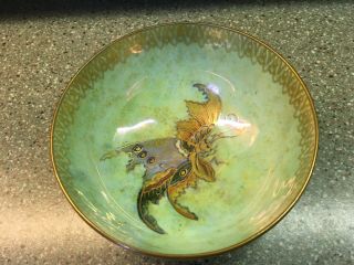 Antique Wedgwood Fairyland Lustre Butterfly Bowl.  Perfect