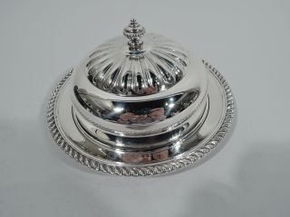 Birks Butter Dish - 48/19 - Georgian Covered - Canadian Sterling Silver - 1950