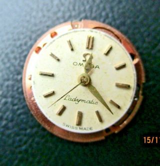 Vintage Ladies Omega Ladymatic Watch Movement