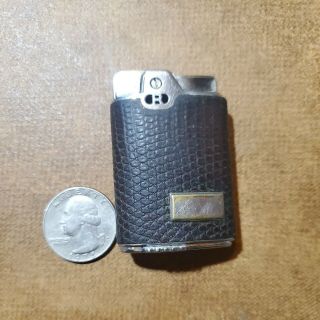 Hardly Vintage Ronson Capri Leather Wrapped Automatic Lighter