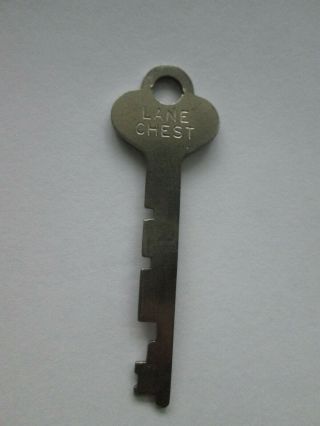 One Vintage Flat Steel Key For Lane Cedar Chest Mid Century?