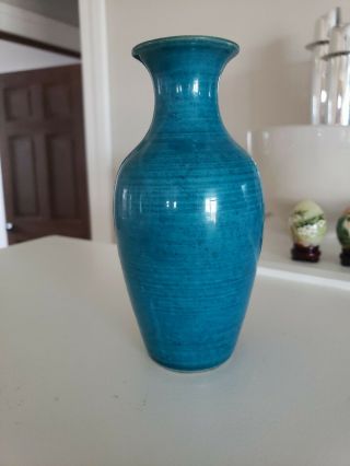 Antique Chinese Turquoise Glazed Vase Late 18th Century Early 19th Century Qing 2