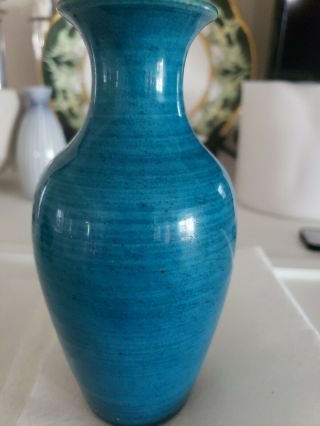 Antique Chinese Turquoise Glazed Vase Late 18th Century Early 19th Century Qing 4