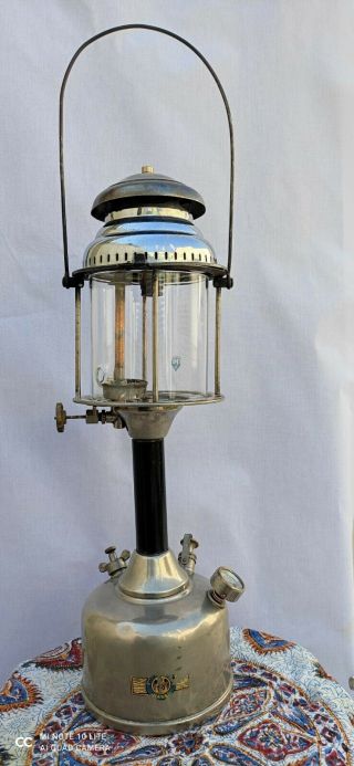 HASAG NO.  55 A hasag 1945 Old Vintage Paraffin Lantern Kerosene Lamp. 2