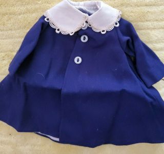 1950’s Madame Alexander Lissy Doll Coat Navy Fit 12 ",  Quality Clothes