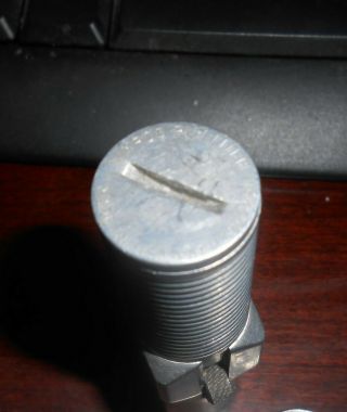 Vintage 1940s Aluminum Nimrod Petrol Pipe Lighter,  Made in U.  S.  A 2
