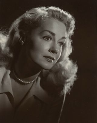 1950s High Drama Glamour Photograph June Havoc Vintage Studio Portrait 2