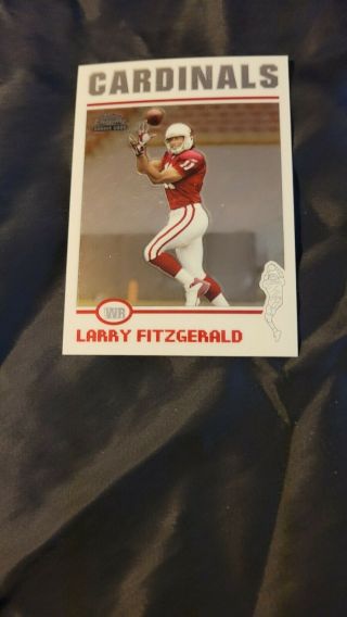 Larry Fitzgerald 2004 Topps Chrome Rookie Card 215 Mint