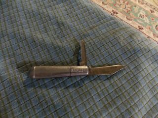 Vintage Barlow 2 Blade Folding Pocket Knife 3 " Closed Vg