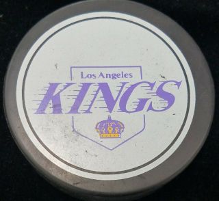 Los Angeles Kings La Vintage Viceroy Made In Canada Official Hockey Puck