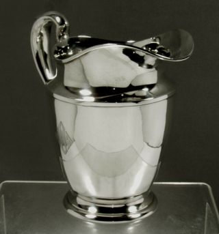 Schofield Sterling Water Pitcher  C1925 Art Deco