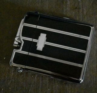 Rare Vintage Ronson Cigarette Lighter Case Combo –10 - A - Case – Black,  Chrome