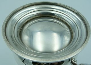 Solid Silver Georgian Style Pint Mug (Cup,  Tankard) - 356g - Extra Wide Foot 6