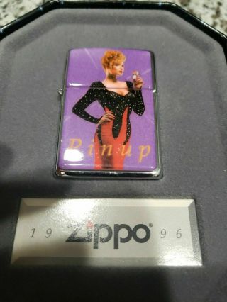 Zippo And Unfired 1996 Collectible Of The Year