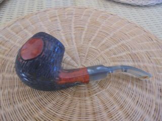 Vintage Estate Carolina Briar Italy Tobacco Pipe Small Bent Bowl