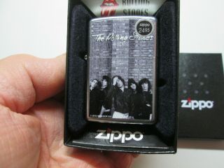 2013 Rolling Stones Zippo Lighter