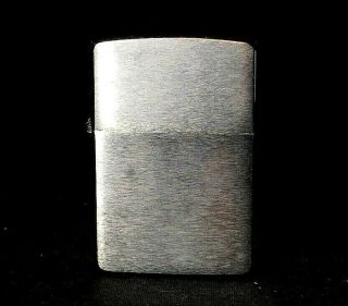 Vintage Chrome Finish Zippo Lighter Very As Pictured