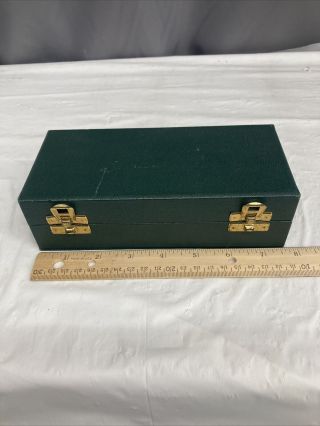 Vintage W.  O.  Larsen Empty Pipe Case / Box Handmade Denmark