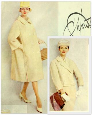 Vintage 1959 Vogue Paris Dior 1950 