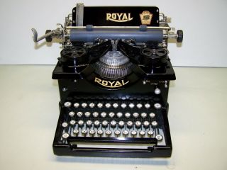 Antique 1915 Royal Model 10 Vintage Typewriter X - 214288 4