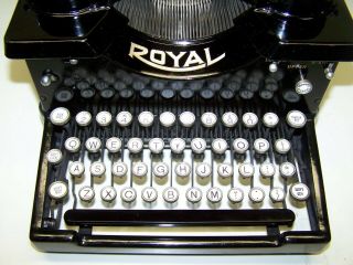 Antique 1915 Royal Model 10 Vintage Typewriter X - 214288 5