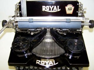Antique 1915 Royal Model 10 Vintage Typewriter X - 214288 6