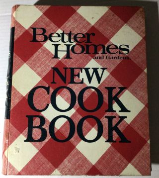 1972 Vtg Better Homes And Gardens Cookbook 5 - Ring Binder,  5th Printing