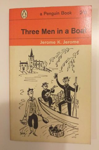 Three Men In A Boat By Jerome K.  Jerome,  A Penguin Book Vintage