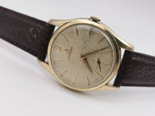 Vintage Omega 2951 - 1 Sub - Second Hand Winding Cal Ω 267 Gold Plated - 34.  5 Mm