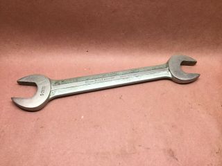 Vintage Blue - Point Supreme 7/8 " X 15/16 " Double Open - End Wrench Usa S - 2830