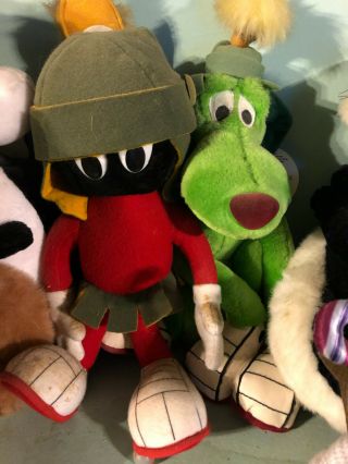 Marvin The Martian & K9 Looney Tunes Plush - Approx 12 " - Vintage