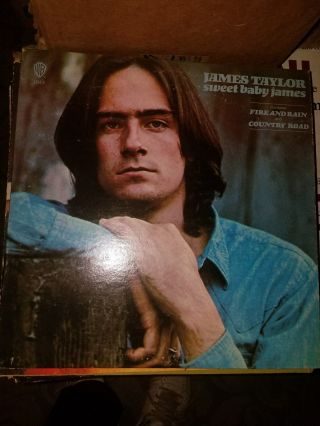 Vintage & Classic Songs James Taylor Sweet Baby James Wb 1843 Includes Poster