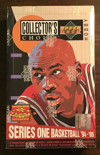 1994 - 95 Upper Deck Collectors Choice Series 1 Basketball Hobby Box