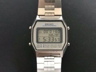 Vintage Seiko A939 - 5000 Alarm Chronograph Digital Lcd Watch 70s/70er Retro Uhr