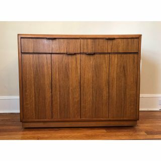 Drexel Expandable Dry Bar Cabinet Server Wormley Design 5